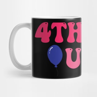 funny 4th of july design fireworks independance national day humor Mug